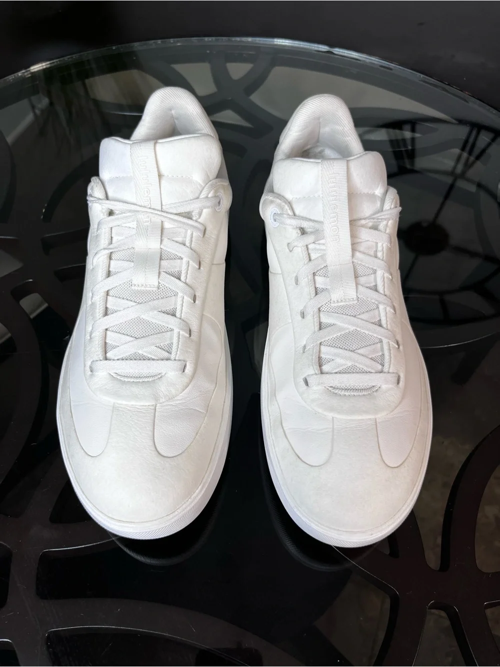 Lululemon Men's Cityverse Sneakers White Leather Sz 12